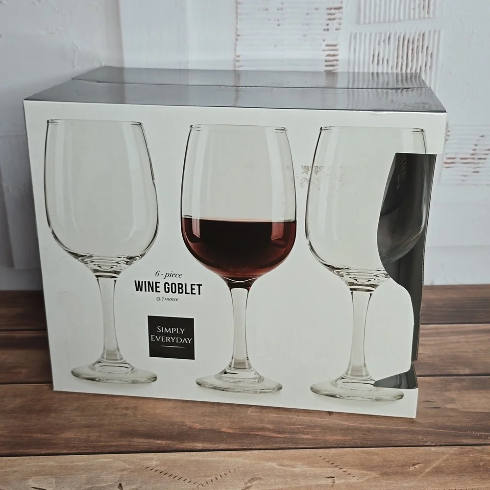 SIMPLY EVERYDAY| WINE GOBLET SET
